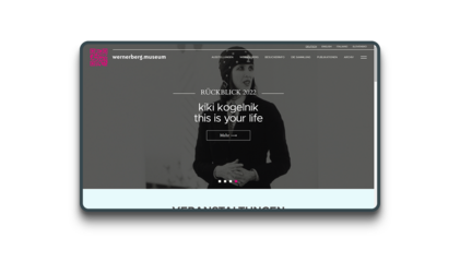 Zur Werner Berg Museum Website