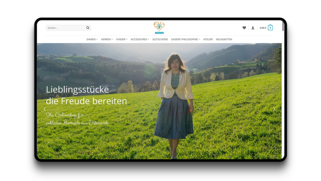 WooCommerce Onlineshop Schreenshot Peaces Bio