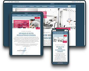 Screenshot Piezocryst Advanced Sensorics GmbH Website