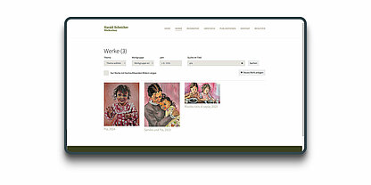 Werkschau - Kunstschau Online System - Suche Werkschau - Kunstschau Online System - Suche