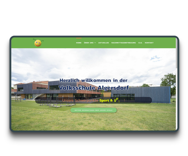 Volksschule Algersdorf Website Startseite