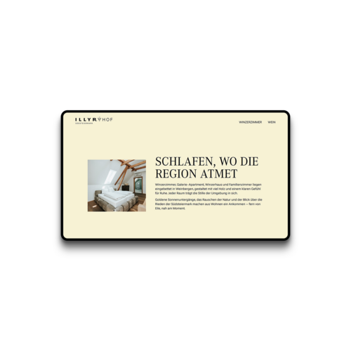 Illyhof Website Screenshot