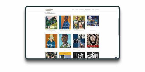 Bildachivierungsystem / Werksverzeichnis / Werkschau Werner Berg Publikationen Bildachivierungsystem / Werksverzeichnis / Werkschau Werner Berg Publikationen