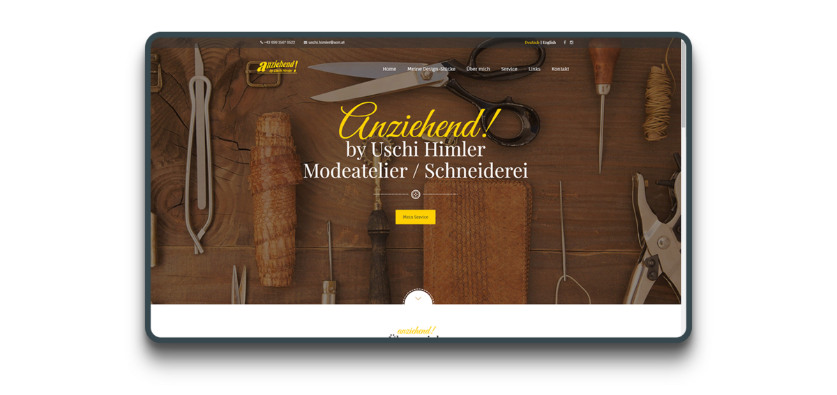 Website anziehend mit dem CMS NEOS