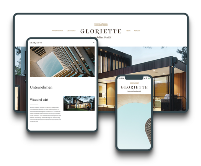 Gloriette Immobilien GmbH - Website Gloriette Immobilien GmbH - Website
