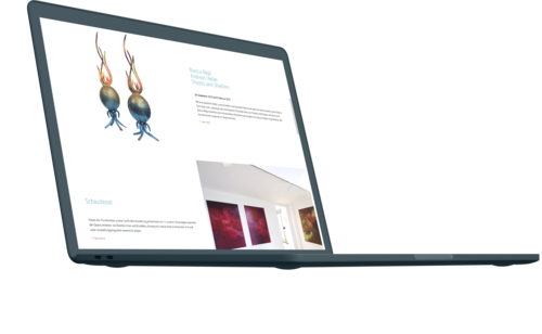 Screenshot der Schnitzler Lindsberger Galerie - Graz Screenshot der Schnitzler Lindsberger Galerie - Graz