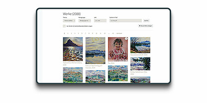Werkschau - Kunstschau Online System - Frontend Editing Werkschau - Kunstschau Online System - Frontend Editing
