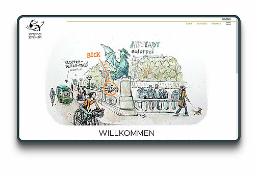 BLOG/Webauftritt sorry not sorry BLOG/Webauftritt sorry not sorry
