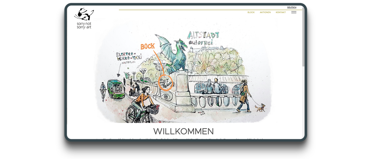 BLOG/Webauftritt sorry not sorry BLOG/Webauftritt sorry not sorry