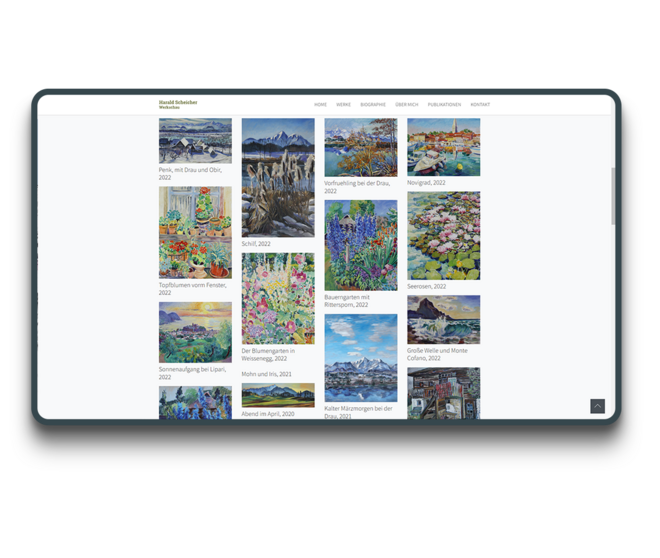 Bildachivierungsystem / Werksverzeichnis / Werkschau / Harald Scheicher Bildachivierungsystem / Werksverzeichnis / Werkschau / Harald Scheicher