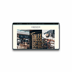 Screenshot der VINOFAKTUR im Genussregal Website